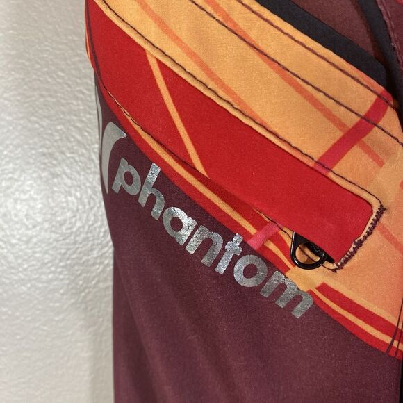 HURLEY Phantom Board Shorts Colorful  Stretch Pocket Surf  Mens 31 32 - Picture 7 of 14